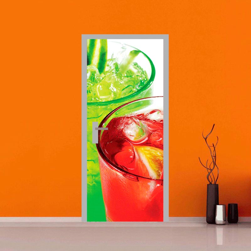 Adesivi per porte di Bar e Locali