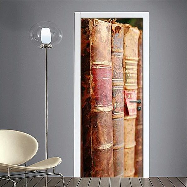 Adesivo per porte : libri