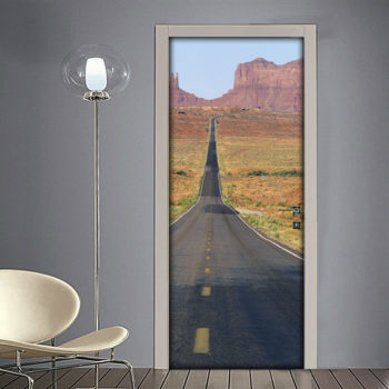 Adesivo per porte : Route 66