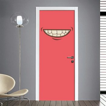 Adesivo per porta emoticon