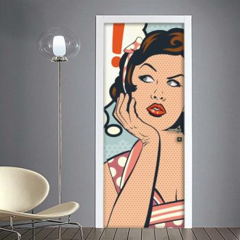 Adesivo per Porta Pop Art