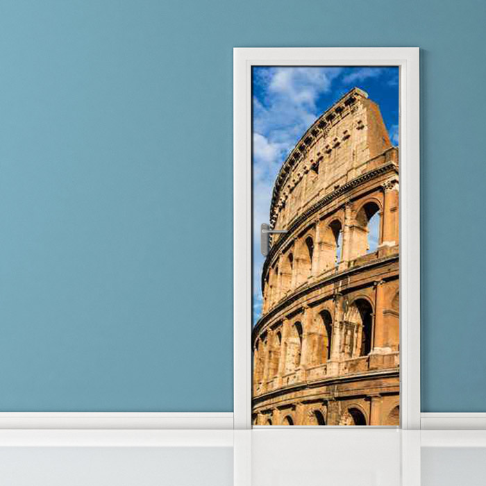 Adesivo porta - Colosseo Roma