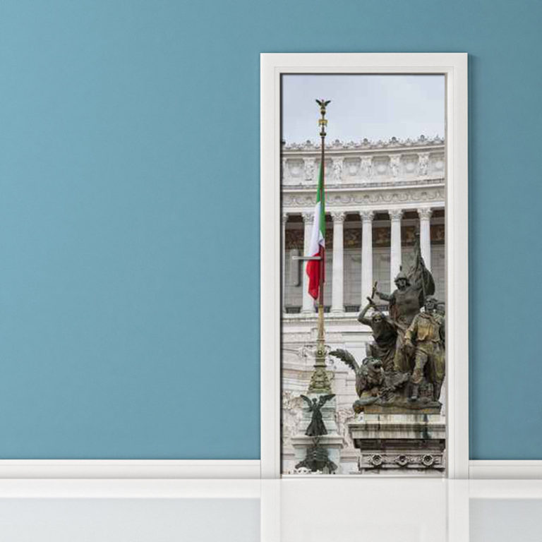 Adesivo per Porta: Roma Altare della Patria 83914075