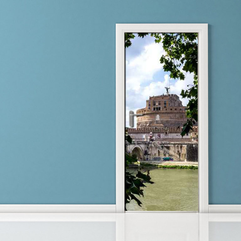 Adesivi per porte: Roma by Night Castel Sant Angelo 86104100