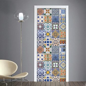 Adesivo per porte mattonelle asulejos
