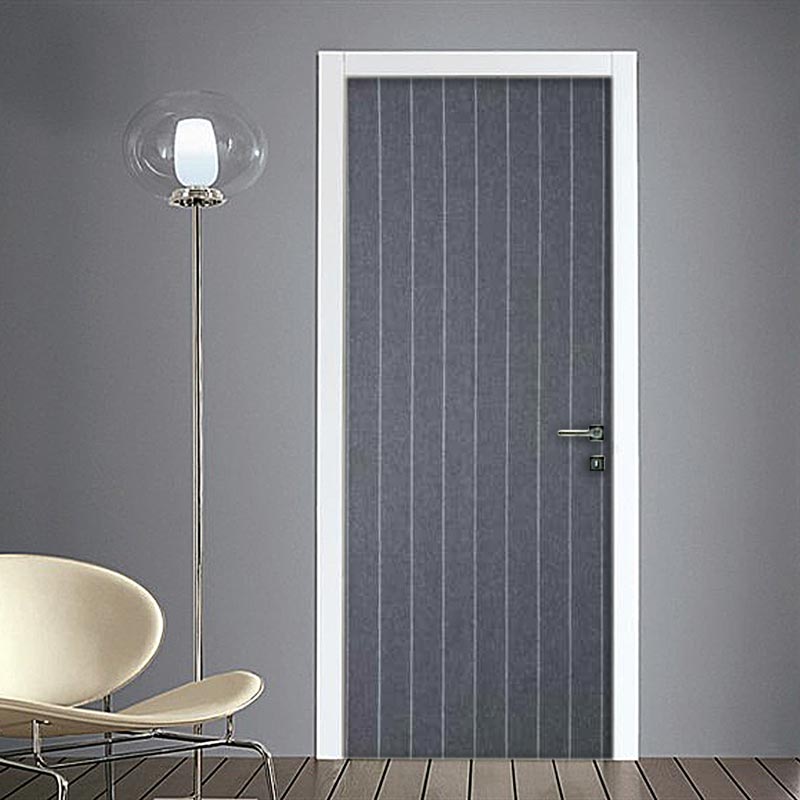 Adesivo porta blindata tessuto gessato