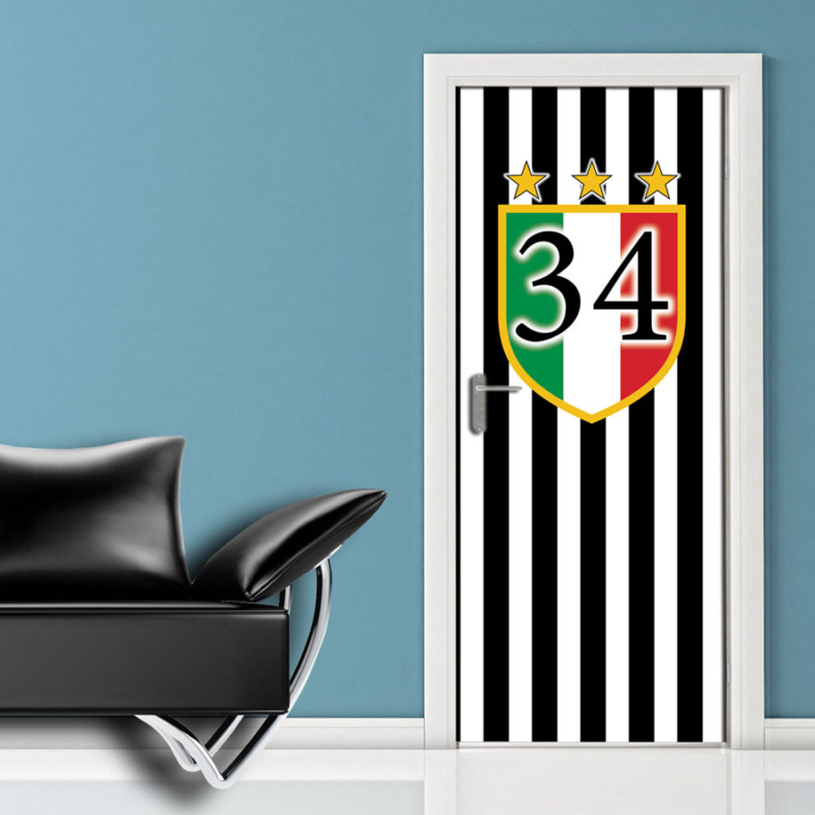 JUVENTUS adesivo per porta