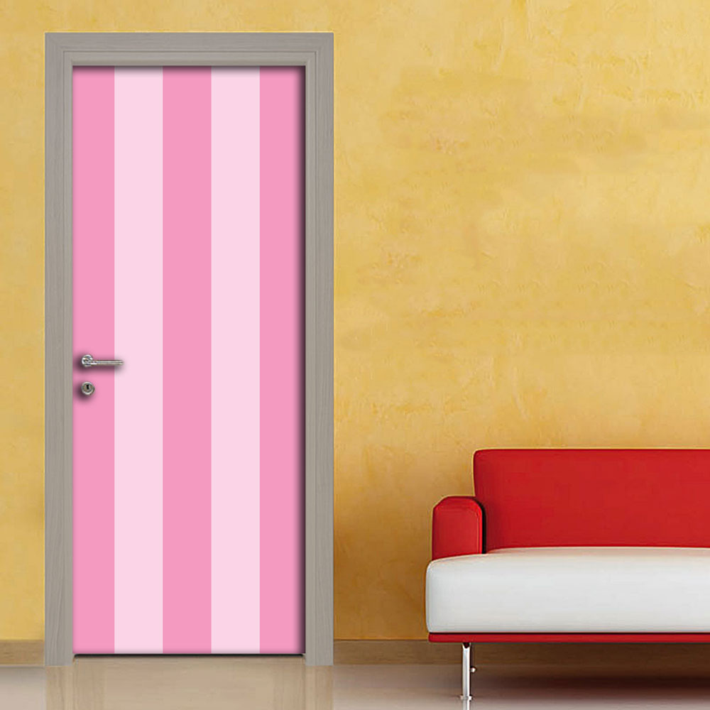 Adesivo porta righe rosa