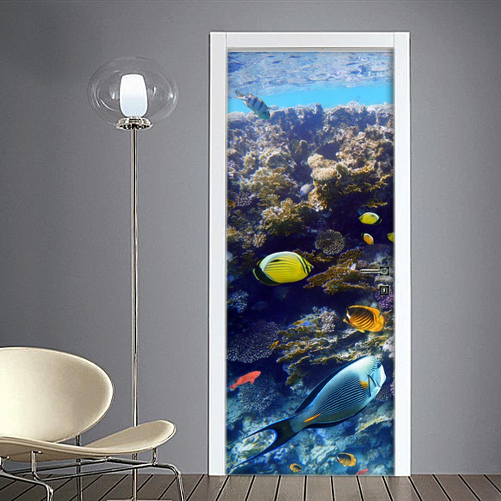 Adesivo porte: acquario
