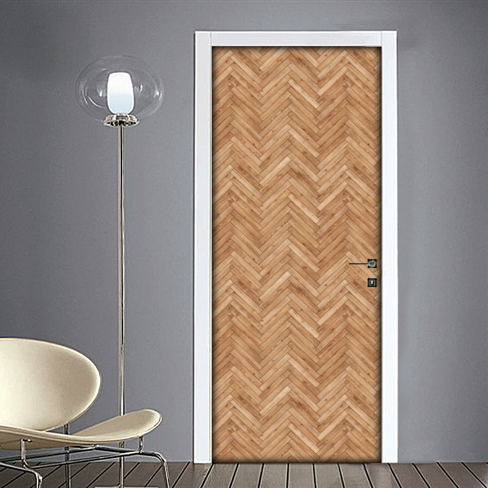 Adesivo per porte venature effetto legno