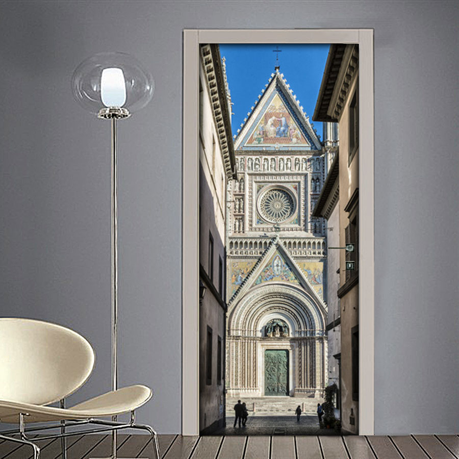 Adesivo per porta - Orvieto