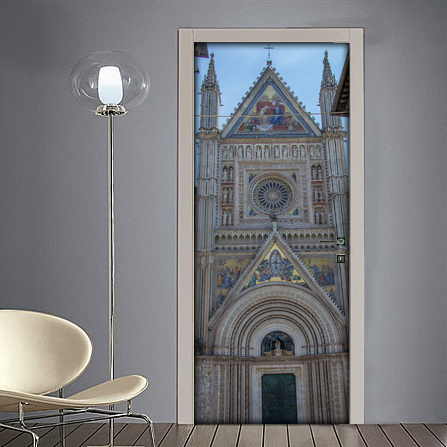 Adesivo per porta - Orvieto