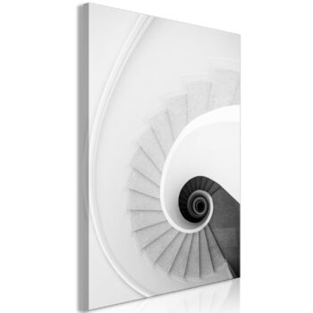 Quadro - White Stairs (1 Part) Vertical