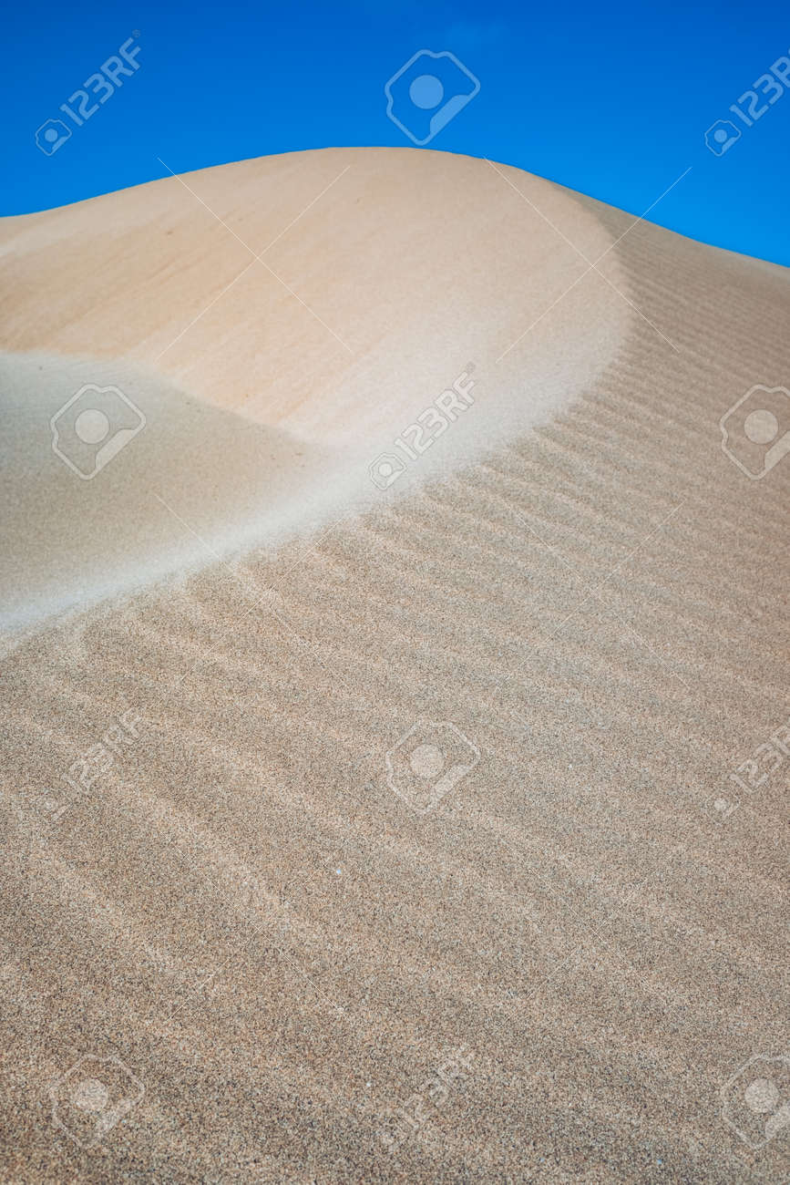 Adesivo porta - Dune di sabbia